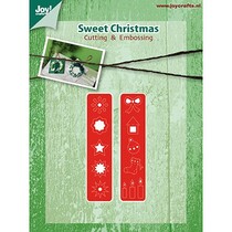 Stamping and Embossing stencil, christmas decorations for Kranz (Kh428759-6002 / 2039)