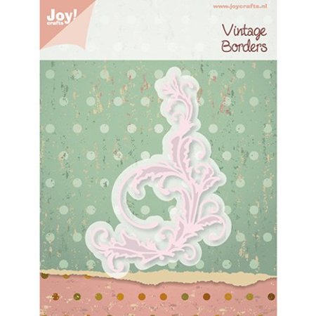 Joy!Crafts und JM Creation Stansing og preging sjablong, Joy Crafts, Vintage Swirl