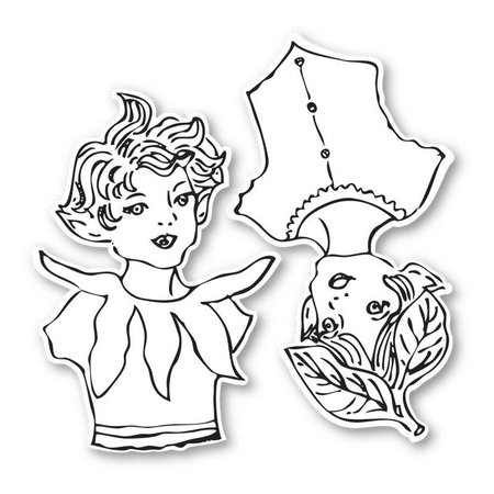Sizzix Sizzix Framelits punzón plantilla con sello