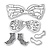 Sizzix Sizzix Framelits punsj mal med stempel