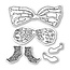 Sizzix Sizzix Framelits punch template met stempel