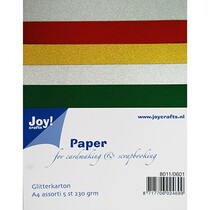 A4 Glitter cartone