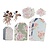 Tilda Beautiful Tilda Paper Tags Painting Flowers ... fantastic!