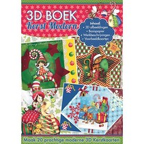 A4 Buch: 3D Weihnachten modern