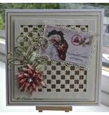 Spellbinders und Rayher Spellbinders stempelen en embossing stencil, Shapeabilities, heen en weer