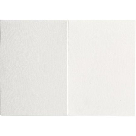 KARTEN und Zubehör / Cards Brev card størrelse 10,5x15 cm, hvid, 10 stykker