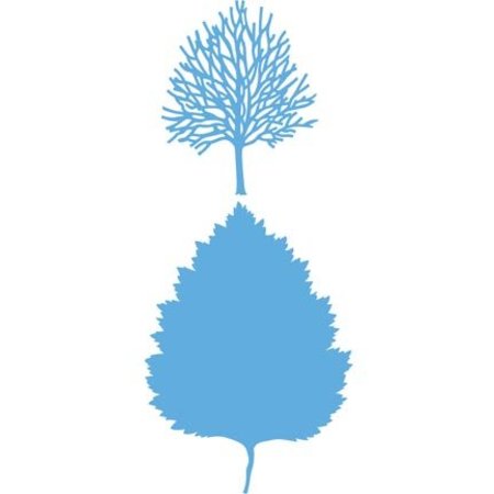 Marianne Design Estampado y Repujado plantilla, Marianne Diseño, Diseño: contorno del árbol Árbol +
