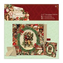 Feuille de découpée 3D, Bastelset: Noël victorien