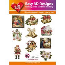 3D motivi cesoia, insieme mestiere: 1 set = 10 diversi motivi 3D!