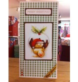 Forever Friends 4 x 3D-Stanzbogen von Forever Friends A4 und 4 Designerpapier mit Weihnachtsmotive