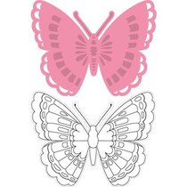 Collezione di Tiny farfalla 1, maschera + bollo