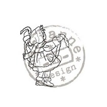 Transparent stamps, Christmas motif