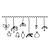 Marianne Design Transparent stamps, Christmas motifs