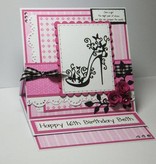 Tattered Lace Stamping and punching template, Tattered Lace, punch template High Heel