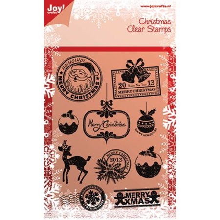 Joy!Crafts und JM Creation Timbres claires, des motifs de Noël