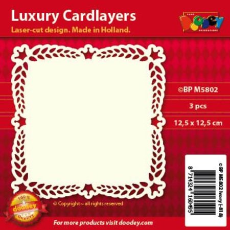 KARTEN und Zubehör / Cards Layouts de cartão de luxo, 3 peças
