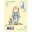 Leane Creatief - Lea'bilities Transparant stempel, Tuin meisje