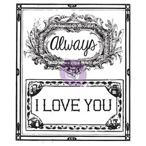 Clear Stamps, Labels with English text