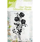 Joy!Crafts und JM Creation I timbri trasparenti Silhouettes Fiore, Rosa