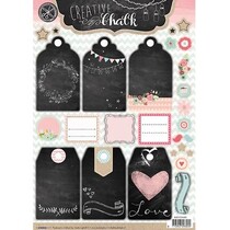 A4 Gestantzte 3D vel, Creative Schalk Labels