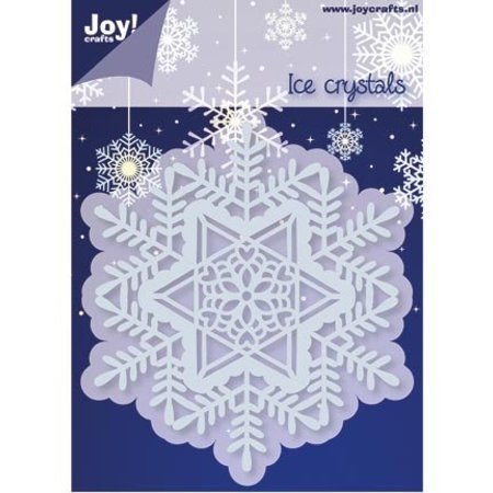 Joy!Crafts und JM Creation Stempelen en embossing stencil, 1 Kristal van het Ijs