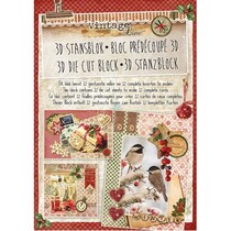 3D Die Block, Vintage Line