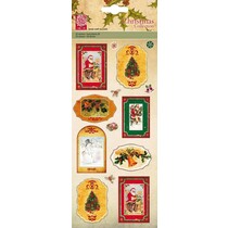 Pegatinas 3D, tema de la Navidad