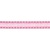 DEKOBAND / RIBBONS / RUBANS ... Dekoband com bordas bordadas, rosa
