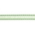 DEKOBAND / RIBBONS / RUBANS ... Dekoband con i bordi ricamati, verde