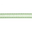 DEKOBAND / RIBBONS / RUBANS ... Dekoband with embroidered edges, green