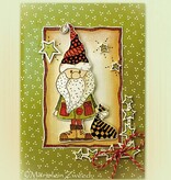 Leane Creatief - Lea'bilities Doodle stamp, Santa Claus