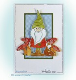 Leane Creatief - Lea'bilities Doodle stamp, Santa Claus