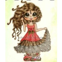 Meus Besties-Rose um sino, selos transparentes