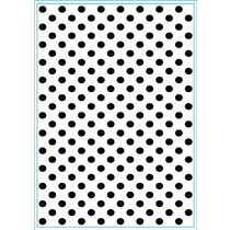Embossing Folder mit viele Punkte