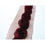 DEKOBAND / RIBBONS / RUBANS ... Ornamenti su Tulband, rosso scuro