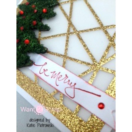 Spellbinders und Rayher Stamping and Embossing stencil, metal stencil Shapeabilities, Card Fronts / Glass Effects