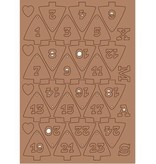 Pronty Kraftliner, para el diseño de calendario de Navidad
