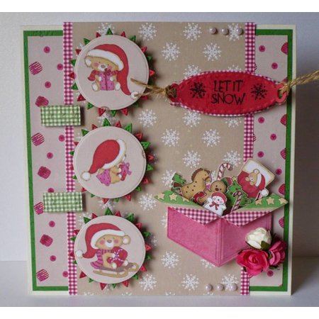 Joy!Crafts und JM Creation Corte y Repujado: caja, regalo