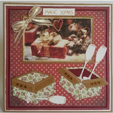 Joy!Crafts und JM Creation Cutting & Embossing: boksen gave