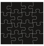 Marianne Design Puncionar e molde de estampagem Craftables, Quebra-cabeça