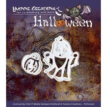 Stansning og prægning maske, Halloween "Pumpkin Basket"