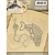 Amy Design Stamping and Embossing stencil, Its a Mans World - Fishing Float