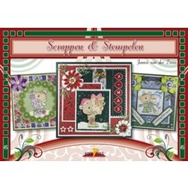 Bastelbuch, scrapbooking, stamping