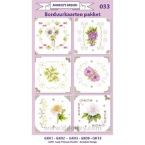 Pegue Kits de tarjetas, para el diseño de 6 tarjetas