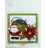 Marianne Design Stamping- and pre-template, Collectables, Santa Claus