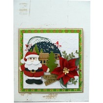 Stamping- and pre-template, Collectables, Santa Claus