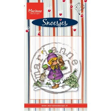 Stempel / Stamp: Transparent Selos transparentes projeto Marianne, Snoesjes na neve