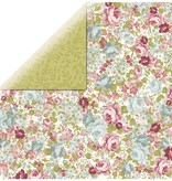 Designer Papier Scrapbooking: 30,5 x 30,5 cm Papier Diseñador de papel, rosas