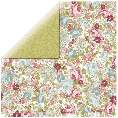 Designer Papier Scrapbooking: 30,5 x 30,5 cm Papier Carta Designer, rose