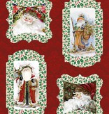 BASTELSETS / CRAFT KITS: Bastelset pour 4 cartes de Noël